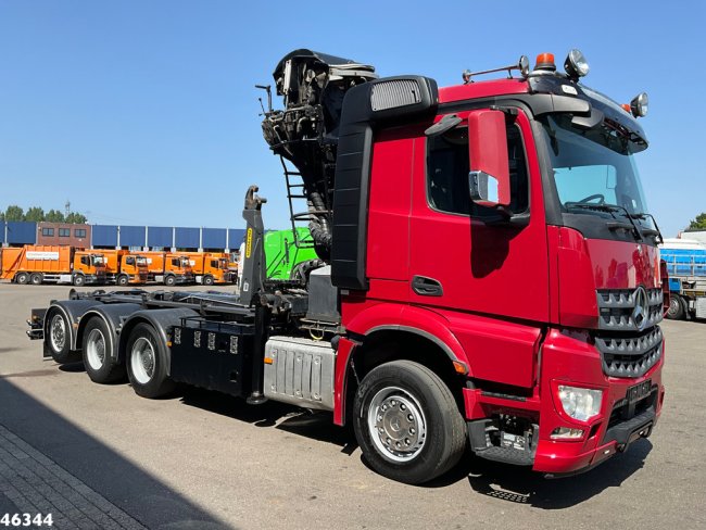 Mercedes-Benz  Arocs 3253 Euro 6 8x4 Palfinger 17 Tonmeter Z-kraan (4)