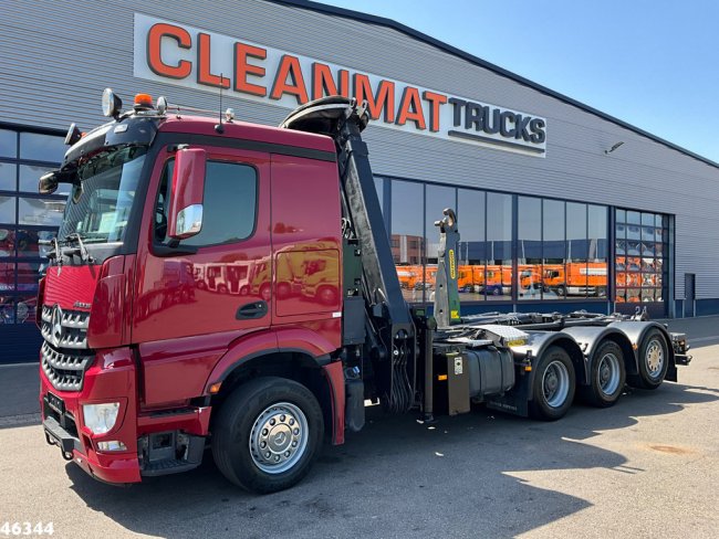 Mercedes-Benz  Arocs 3253 Euro 6 8x4 Palfinger 17 Tonmeter Z-kraan (5)