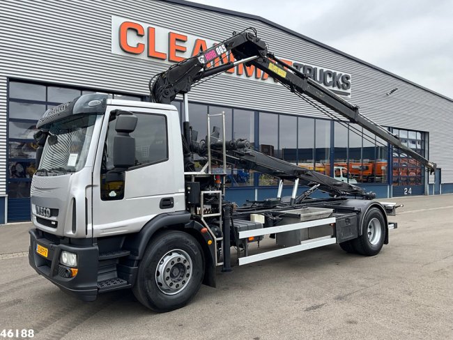 Iveco  Eurocargo ML19EL28 Hiab 8 Tonmeter laadkraan (0)