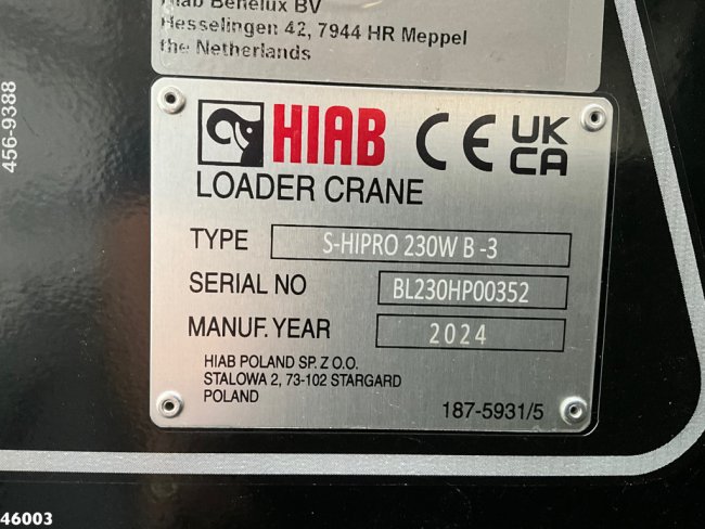 DAF  FAG XD 220 Hiab 23 Tonmeter laadkraan FULL ELECTRIC (27)