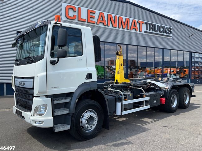 DAF  FAT CF 460 6x4 Euro 6 Marrel 20 Ton Schuif-knik haakarmsysteem (2)