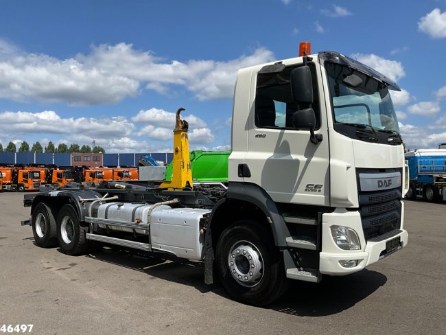 DAF  FAT CF 460 6x4 Euro 6 Marrel 20 Ton Schuif-knik haakarmsysteem (3)