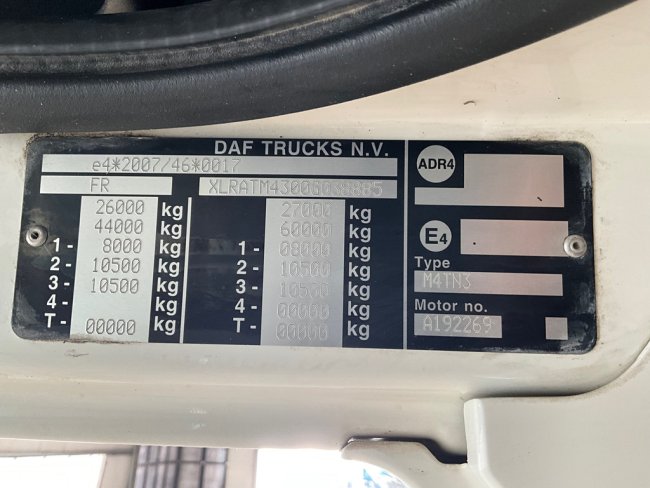 DAF  FAT CF 460 6x4 Euro 6 Marrel 20 Ton Schuif-knik haakarmsysteem (24)