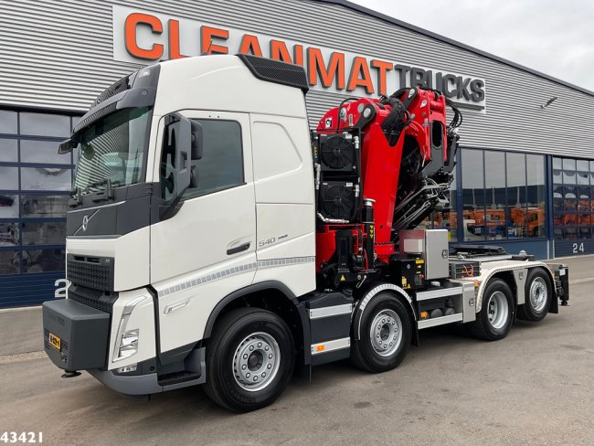Volvo  FH 540 Effer 145 Tonmeter laadkraan + Fly-Jib! Trekker met Ballastbak! NEW AND UNUSED! (2)