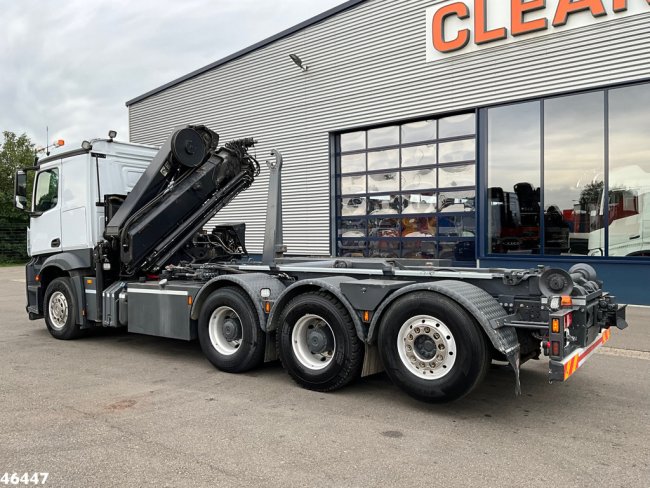 Mercedes-Benz  Arocs 3251 8x4 Euro 6 HIab 28 Tonmeter laadkraan (1)