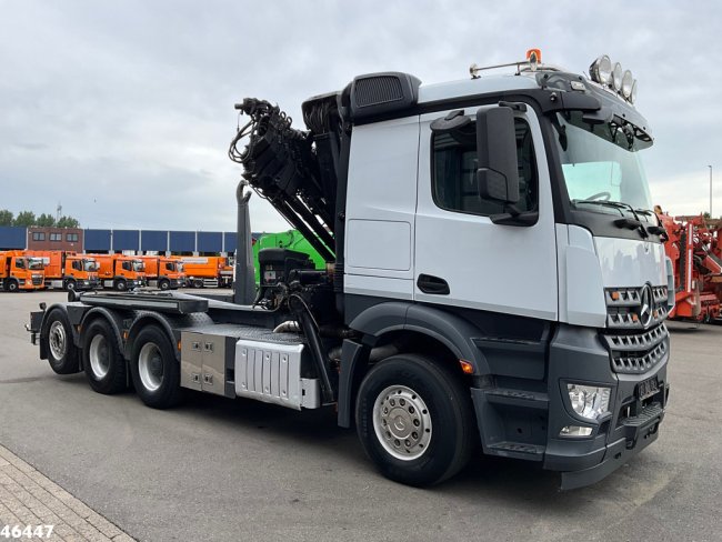 Mercedes-Benz  Arocs 3251 8x4 Euro 6 HIab 28 Tonmeter laadkraan (4)