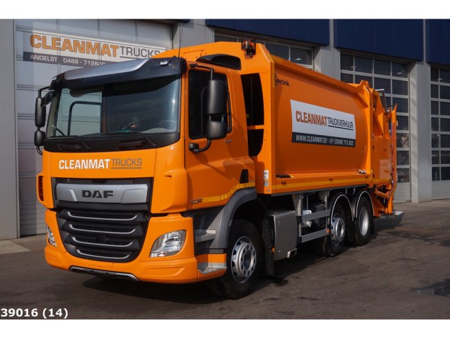 DAF  FAG CF 340 Geesink 20m³ Welvaarts weighing system (0)