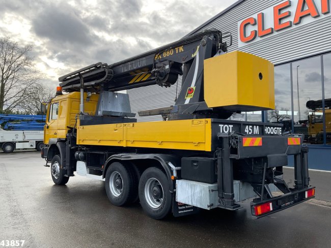 MAN  F2000 6x6 Full Steel Manual Palfinger 68 Tonmeter Dachdecker kran Just 54.133 km! (6)