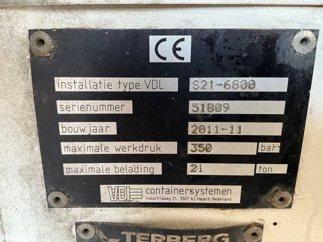 DAF  FAS 85 CF 460 VDL 21 Ton haakarmsysteem (18)