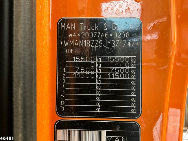 MAN  TGM 15.250 Euro 6 Faun VIAJET 6 Just 124.475 km! (25)