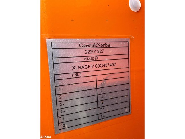 DAF  FAG XD 340 Geesink 20m³ GEC Welvaarts weegsysteem (22)