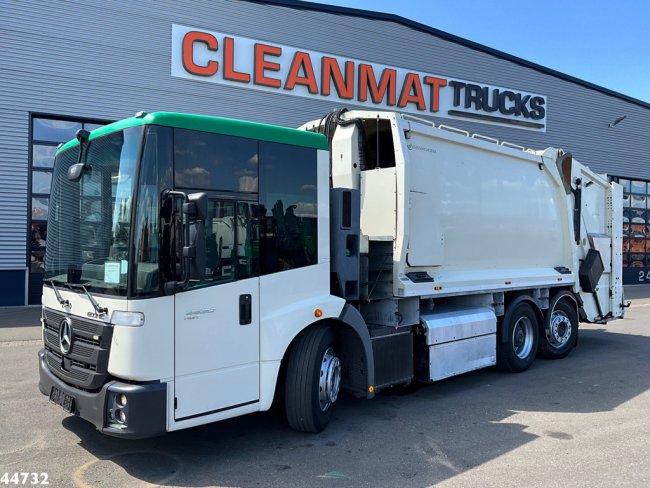 Mercedes-Benz  Econic 2630 Euro 6 CNG Norba MF 300 18m³ 2 compartimenten just 137.620 km! (1)