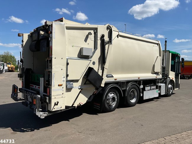 Mercedes-Benz  Econic 2630 Euro 6 CNG Norba MF 300 18m³ 2 compartimenten just 137.620 km! (4)