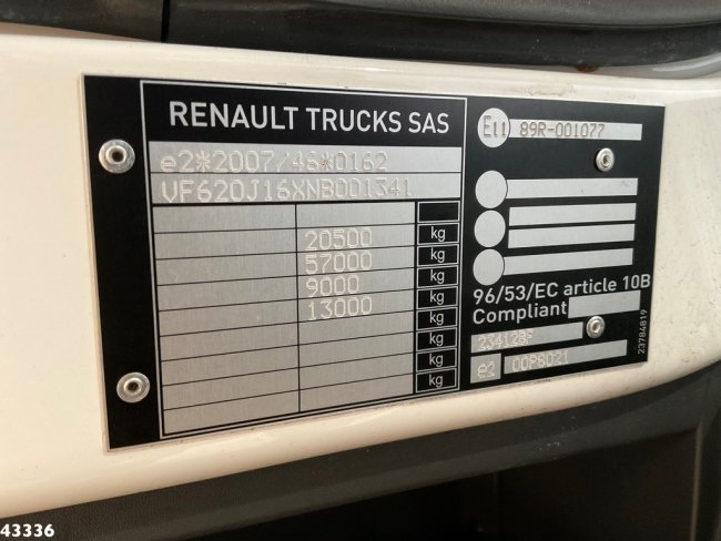 Renault  D WIDE Multilift 12 Ton portaalarmsysteem (16)