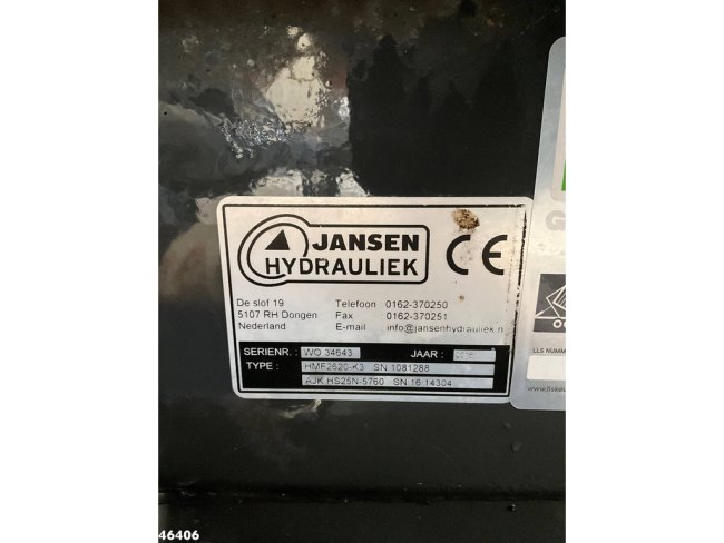 DAF  FAQ CF 400 8x2 Euro 6 HMF 26 Tonmeter laadkraan Just 190.212 km! (23)