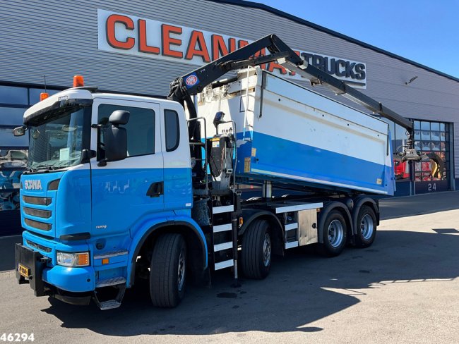 Scania  G410 Euro 6 HMF 16 Tonmeter Z-kraan (0)