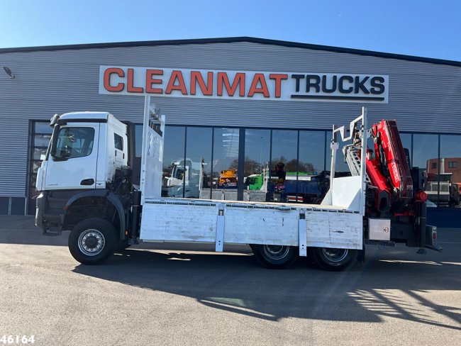 Mercedes-Benz  Arocs 3345 6x6 Fassi 45 Tonmeter laadkraan Just 101.867 km! (5)