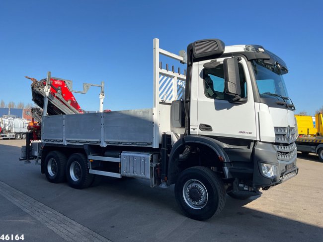 Mercedes-Benz  Arocs 3345 6x6 Fassi 45 Tonmeter laadkraan Just 101.867 km! (6)