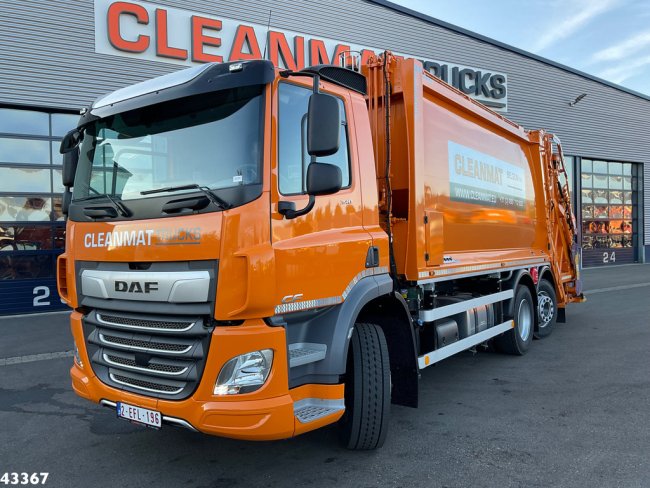 DAF  FAN CF 340 VDK 22m³ AE Weighing system (0)