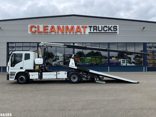 Iveco  Eurocargo ML160E32 Euro 6 Falkom Abschlepp + Palfinger 19 Tonmeter laadkraan (0)