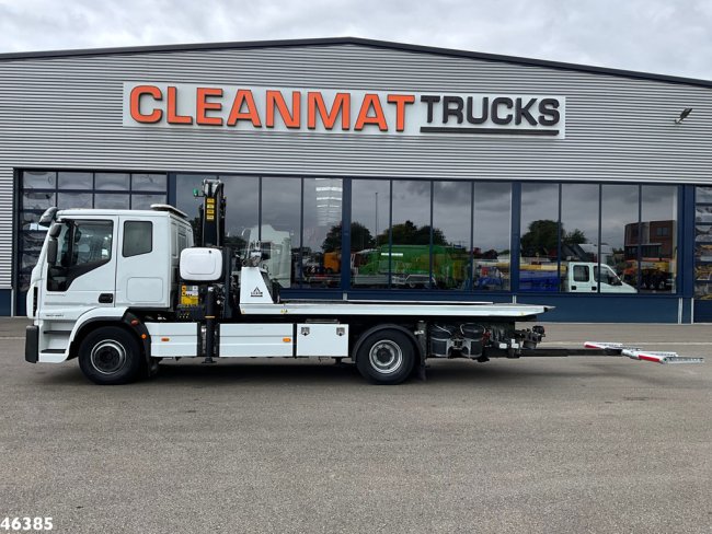 Iveco  Eurocargo ML160E32 Euro 6 Falkom Abschlepp + Palfinger 19 Tonmeter laadkraan (2)
