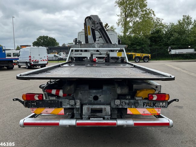 Iveco  Eurocargo ML160E32 Euro 6 Falkom Abschlepp + Palfinger 19 Tonmeter laadkraan (6)