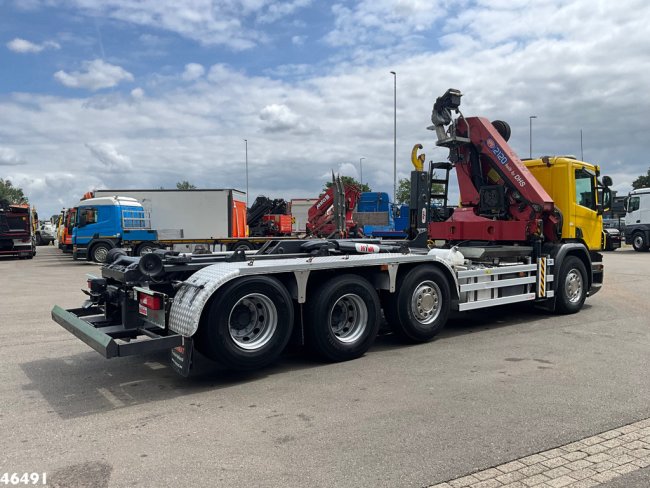 Scania  P 450 Euro 6 HMF 21 Tonmeter laadkraan (4)
