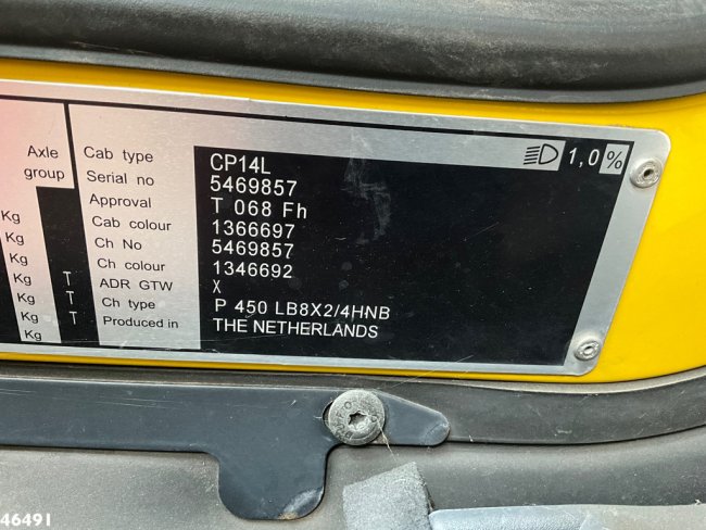 Scania  P 450 Euro 6 HMF 21 Tonmeter laadkraan (24)