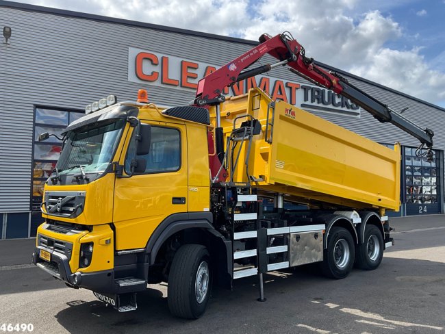 Volvo  FMX 410 6x6 Full Steel Manual HMF 14 Tonmeter laadkraan (0)