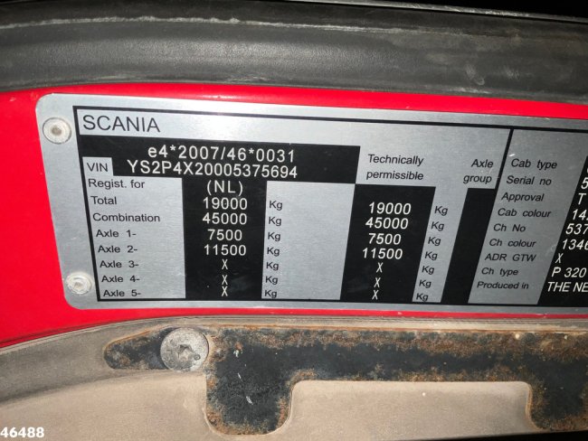 Scania  P 320 Euro 6 Hyvalift 14 Ton portaalarmsysteem (22)
