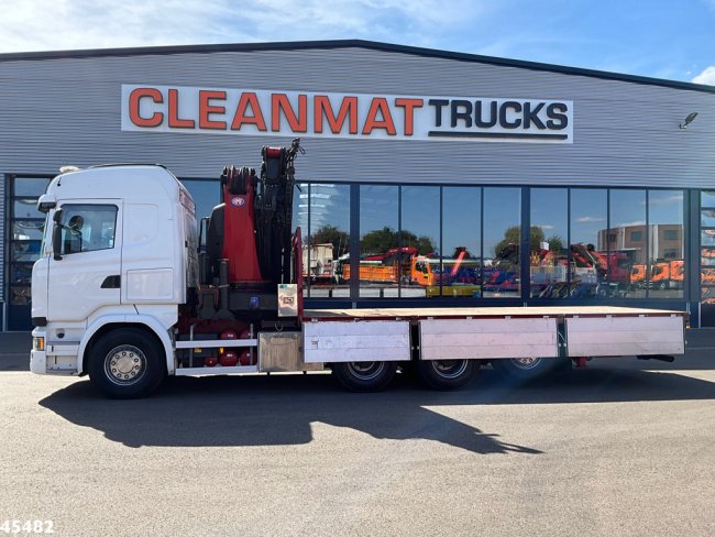 Scania  R 490 8x4 Euro 6 Retarder HMF 60 Tonmeter laadkraan + Fly-Jib (3)