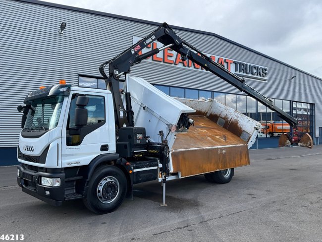 Iveco  Eurocargo ML190EL32 Euro 6 Hiab 16 Tonmeter laadkraan Just 97.411 km! (1)