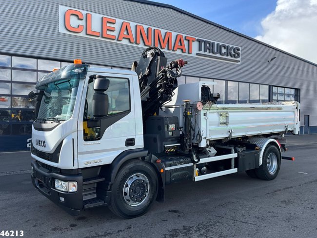 Iveco  Eurocargo ML190EL32 Euro 6 Hiab 16 Tonmeter laadkraan Just 97.411 km! (3)