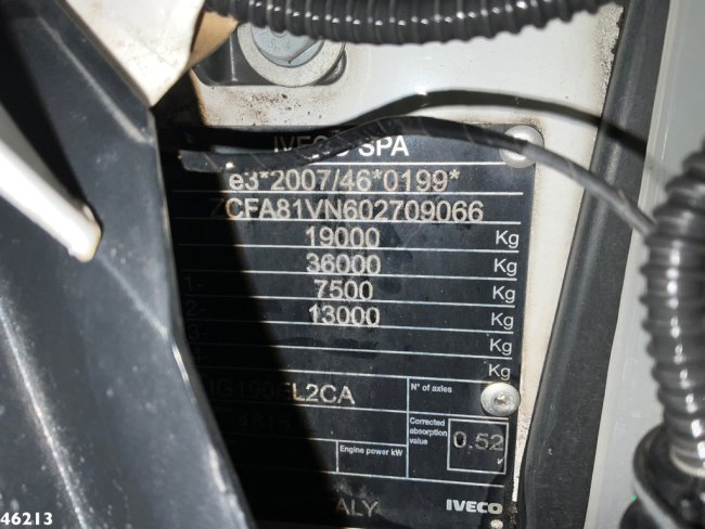 Iveco  Eurocargo ML190EL32 Euro 6 Hiab 16 Tonmeter laadkraan Just 97.411 km! (31)