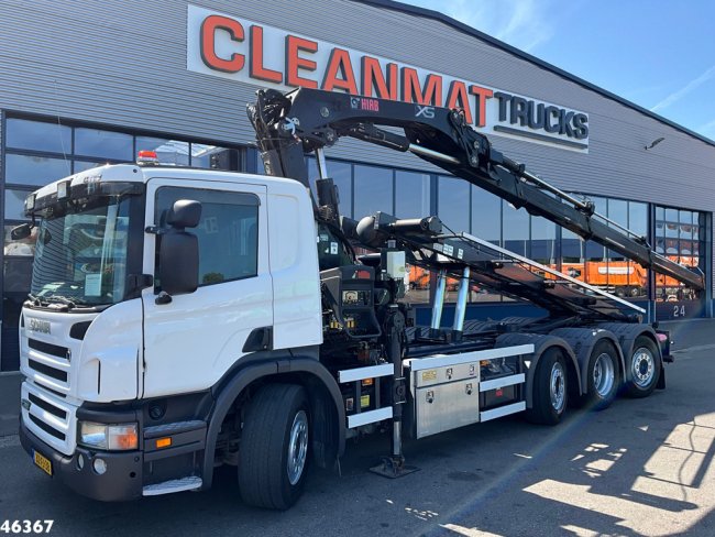 Scania  P 360 Euro 5 8x2 Hiab 28 Tonmeter laadkraan (0)