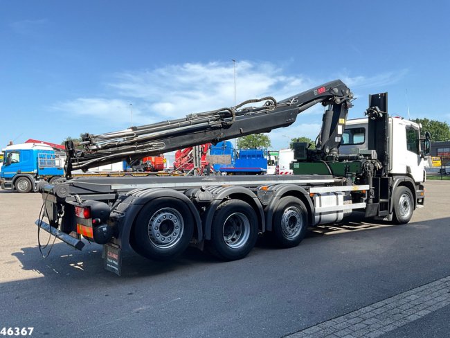 Scania  P 360 Euro 5 8x2 Hiab 28 Tonmeter laadkraan (3)