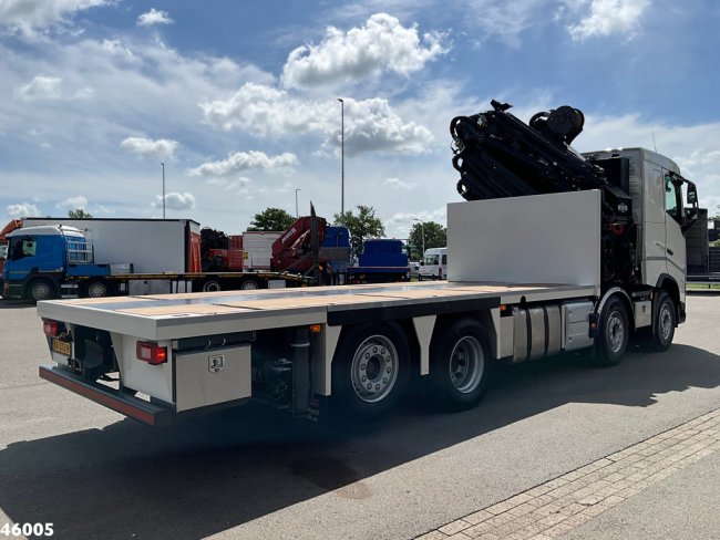 Volvo  FH 500 Euro 6 8x2 HMF 95 Tonmeter laadkraan + Fly-Jib NEW & UNUSED! (4)