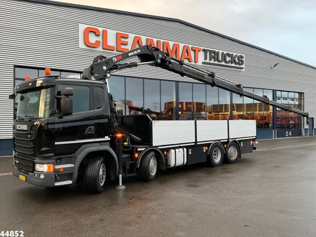 Scania  G 450 Euro 6 Hiab 28 Tonmeter laadkraan (0)