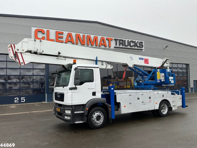 MAN  TGM 15.290 Klaas 35 meter Dachdecker Kran (0)