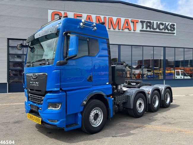 MAN  TGX 41.640 Euro 6 8x4 + Faymonville 3-assige Euro Dieplader (4)