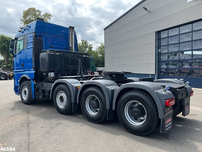 MAN  TGX 41.640 Euro 6 8x4 + Faymonville 3-assige Euro Dieplader (7)