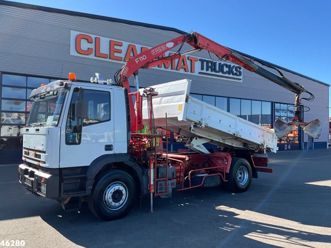 Iveco  Eurotech 190E24 Cursor Manual Full Steel Fassi 11 Tonmeter laadkraan Just 182.743 km! (0)