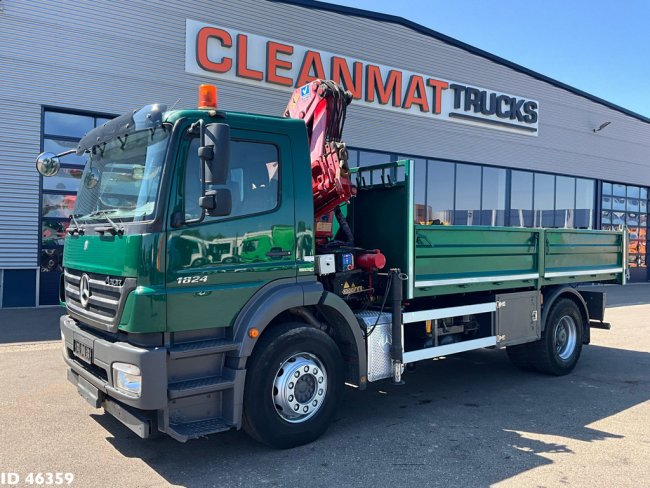 Mercedes-Benz  Axor 1824 Manual Full steel HMF 12 Tonmeter laadkraan (1)