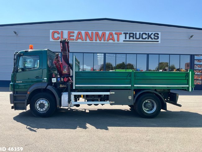 Mercedes-Benz  Axor 1824 Manual Full steel HMF 12 Tonmeter laadkraan (2)