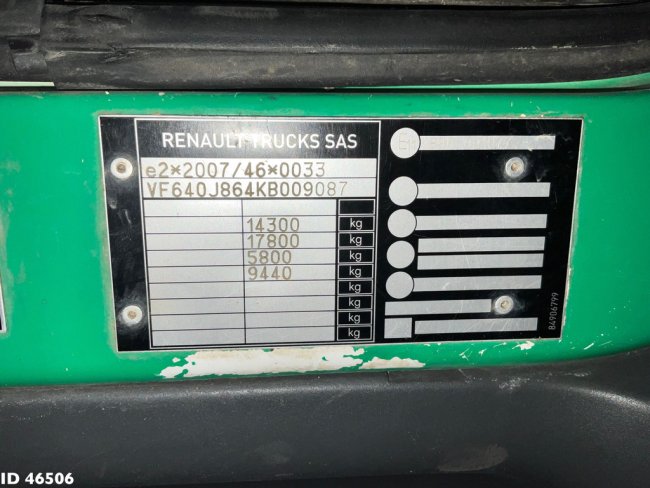 Renault  D 260 Euro 6 Risa G2T Drilling installation Just 113.062 km! (18)