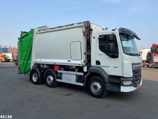 DAF  FAG LF 220 Euro 6 Terberg Olympus 14m³ Just 122.749 km! (3)