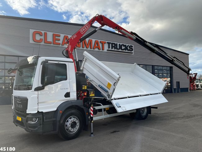 MAN  TGM 18.320 Euro 6 Fassi 13 Tonmeter laadkraan NEW AND UNUSED! (1)