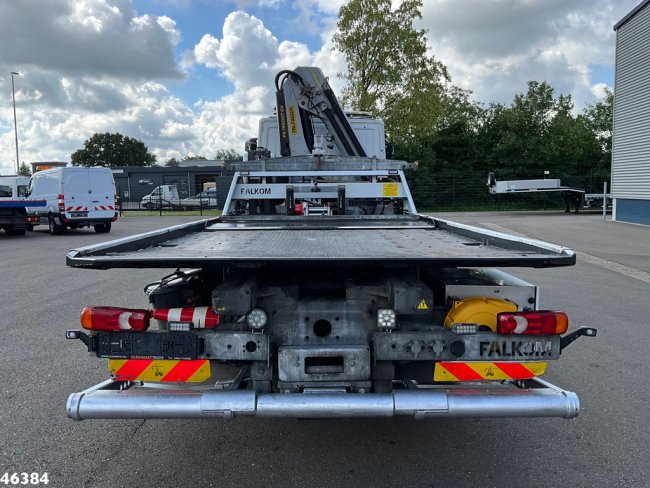 Iveco  Eurocargo ML160E32 Euro 6 Falkom Abschlepp + Palfinger 19 Tonmeter laadkraan (2)