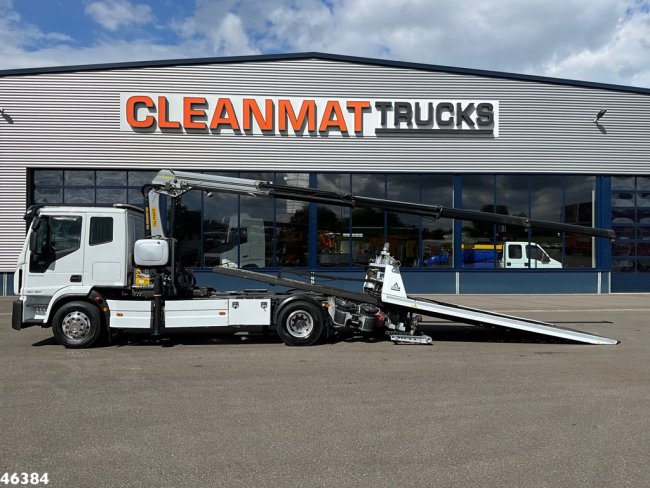 Iveco  Eurocargo ML160E32 Euro 6 Falkom Abschlepp + Palfinger 19 Tonmeter laadkraan (10)