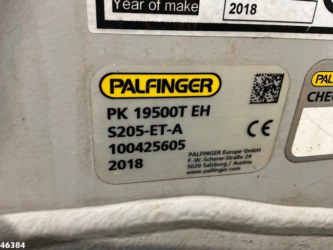 Iveco  Eurocargo ML160E32 Euro 6 Falkom Abschlepp + Palfinger 19 Tonmeter laadkraan (38)